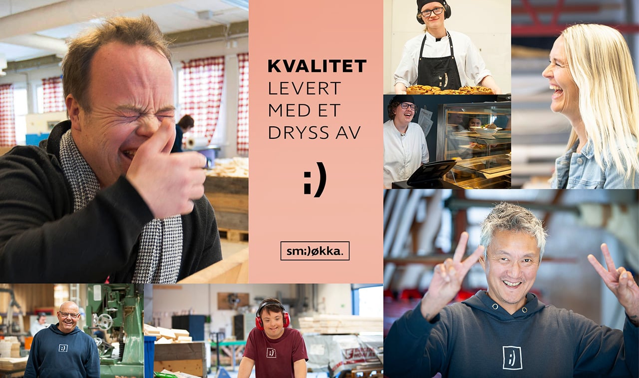 Logo og profil: Smiløkka Arena - Kundecase Færd