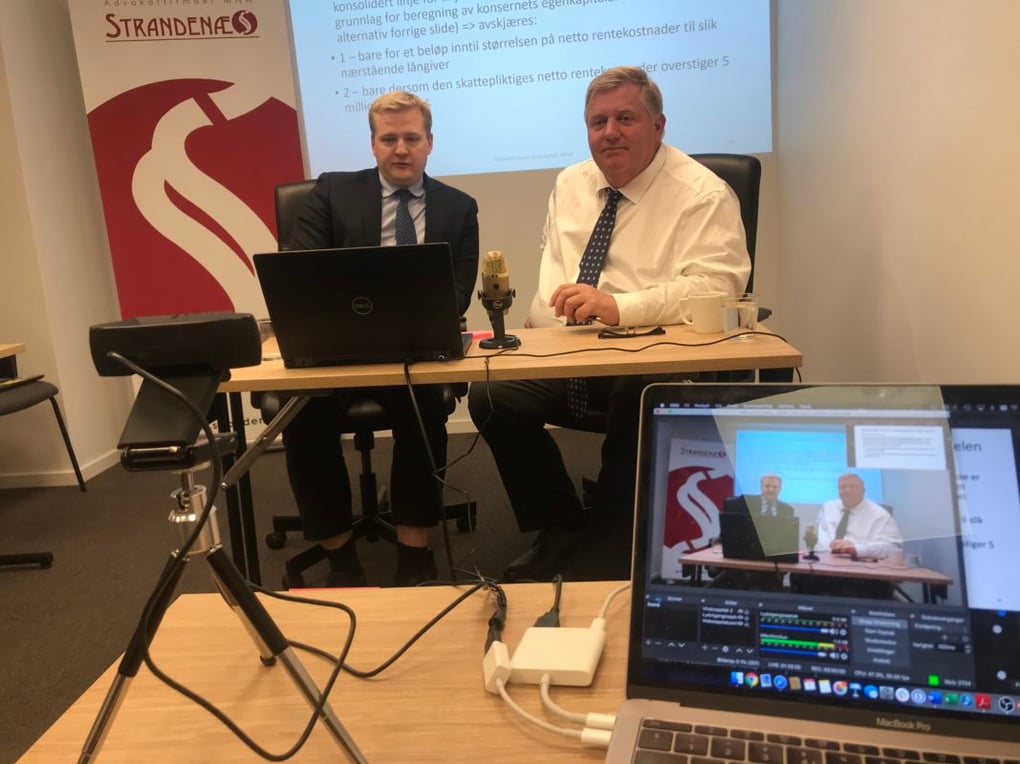 Livesending på YouTube
