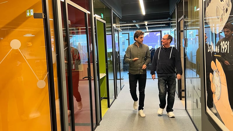 Kim og Kjell fra Færd  snakker om synlighet