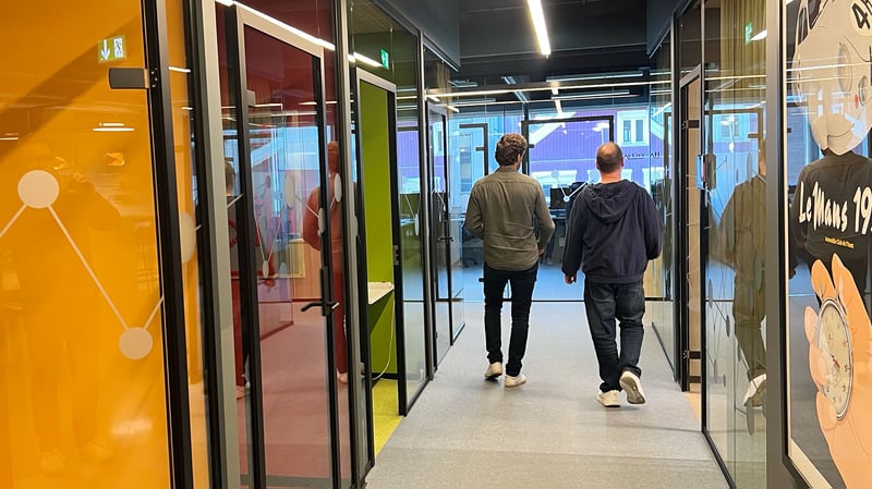 Kjell Gustumhaugen og Kim Nygaard fra Færd