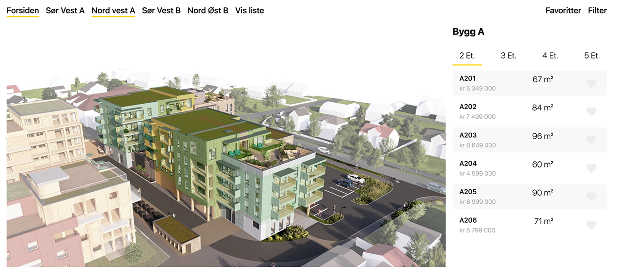 Stor interesse rundt lansering av nytt boligprosjekt
