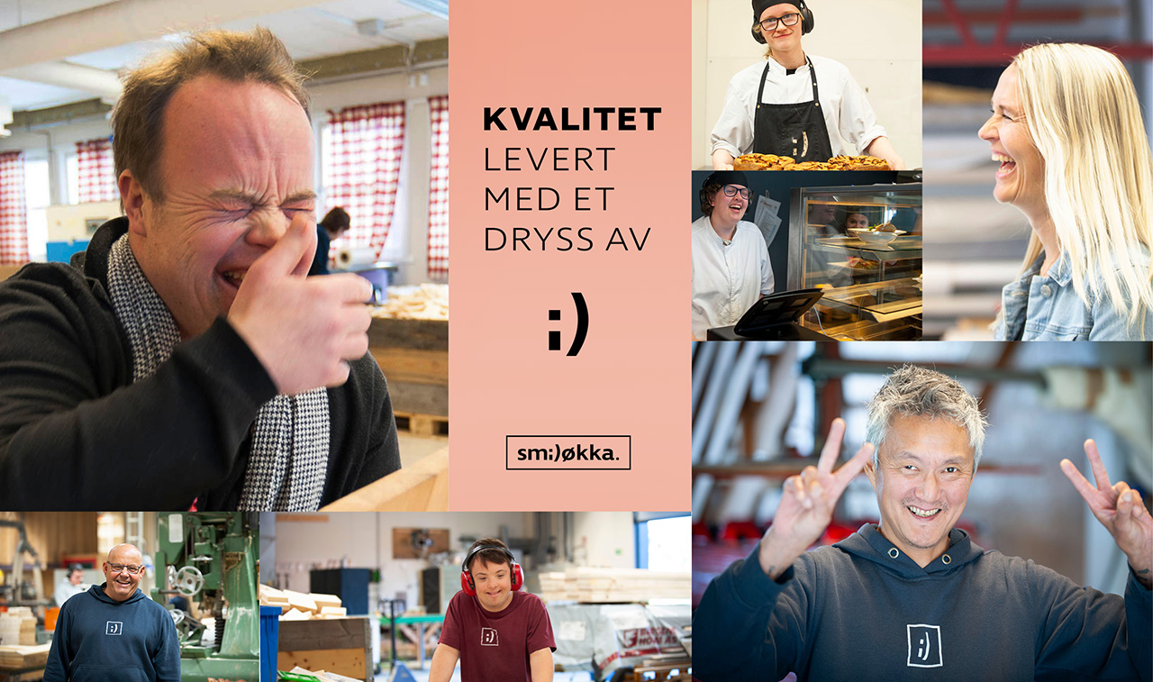 Smiløkka - Logo og profil