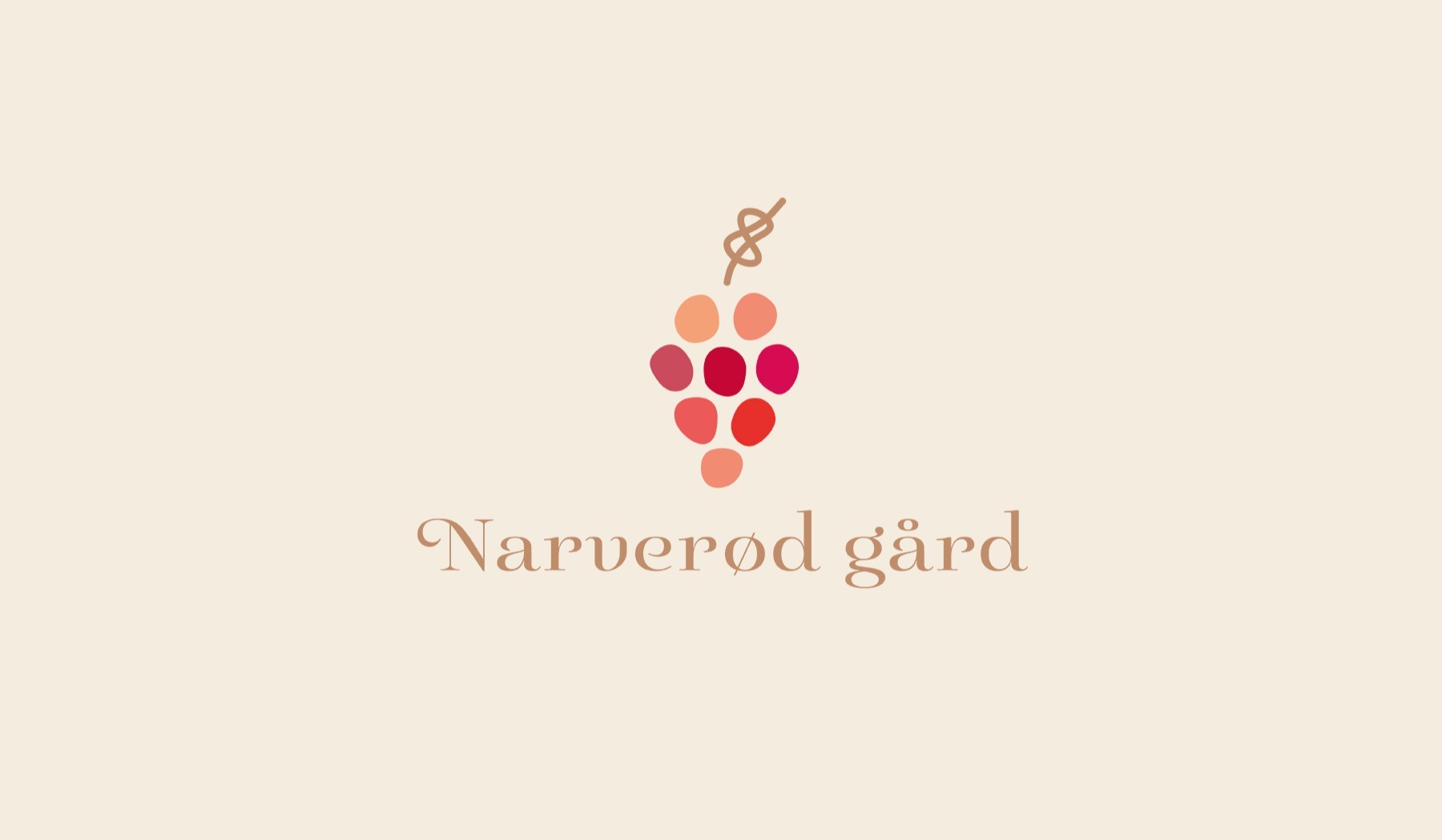 Narverød gård - logodesign