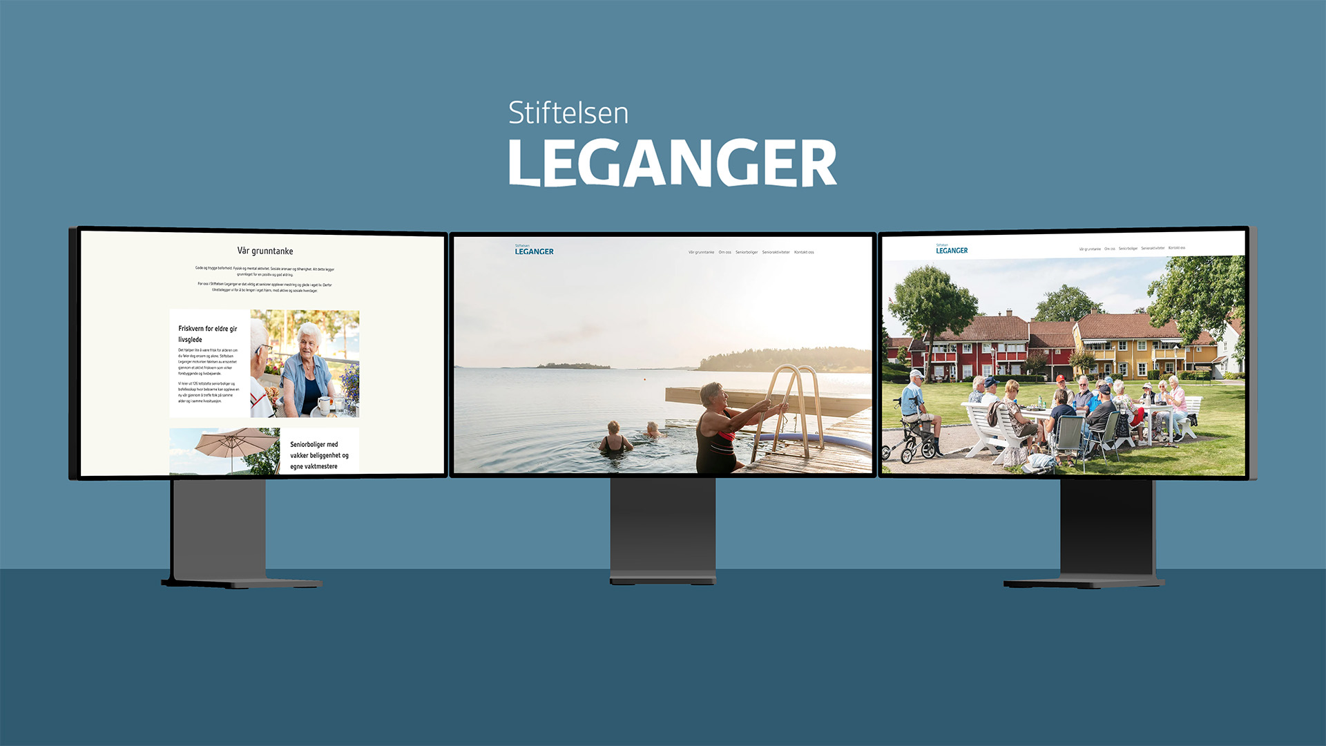 Stiftelsen Leganger - nettside