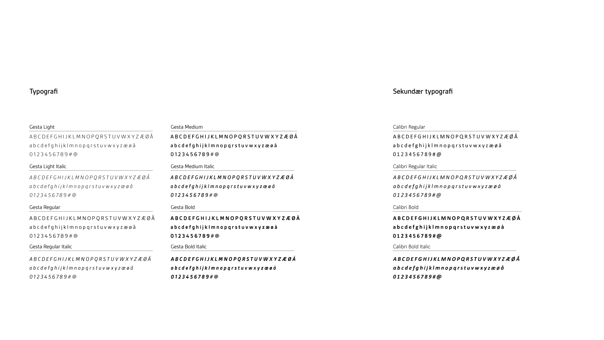 Typografi